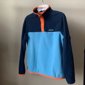 Lands’ End fleece pullover